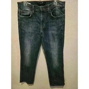 Joe's Jeans Men's 32 Blue Straight Dark Wash Denim Jeans